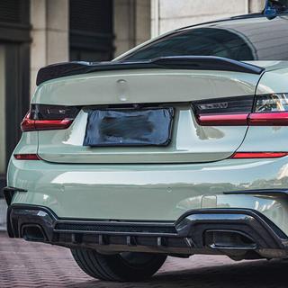 Difúzor zadného nárazníka V2 (pre M-Sport 2018-2022, karbón) BMW 3. rad G20/G21 2018– fotografia 4