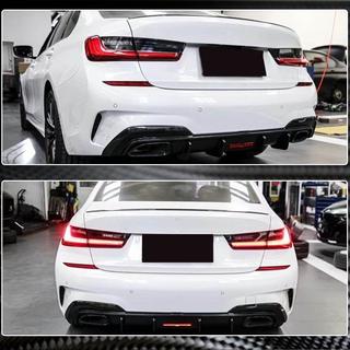 Difúzor zadného nárazníka V6 (pre M-Sport 2018-2022, karbón) BMW 3. rad G20/G21 2018– fotografia 3