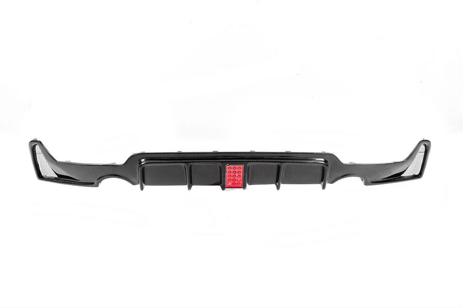 BMW 4 séria F32/F33/F36 2012–2020 Difúzor zadného nárazníka V8 (pre M-Sport, karbón) Fotografia 4