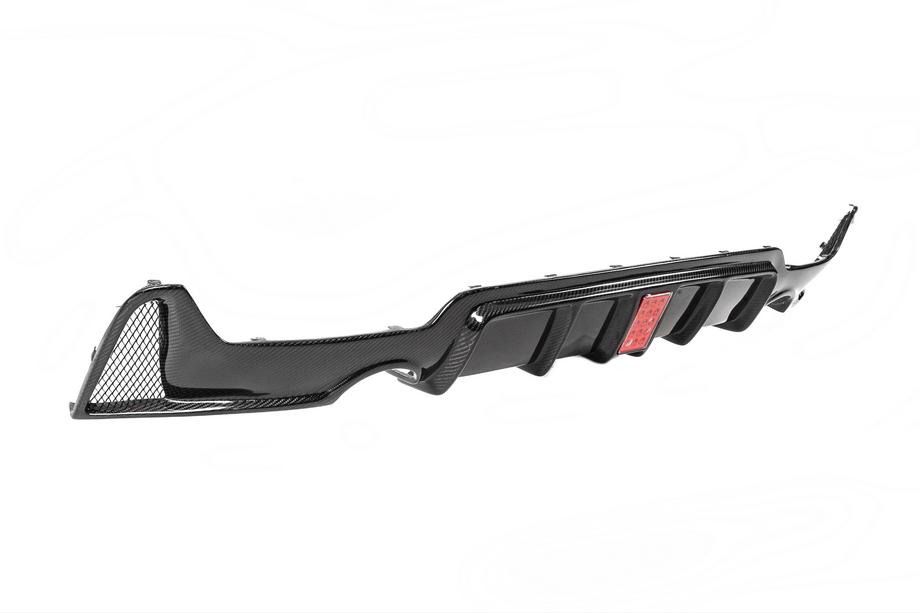 BMW 4 séria F32/F33/F36 2012–2020 Difúzor zadného nárazníka V8 (pre M-Sport, karbón) Fotografia 9