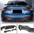 BMW 4. séria G22/23/26 2020– Difúzor zadného nárazníka V3 (pre G22/G23 M-Sport, karbón) fotografia 1