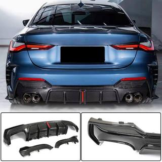 Difúzor zadného nárazníka V3 (pre G22/G23 M-Sport, karbón) BMW 4. séria G22/23/26 2020– fotografia 1