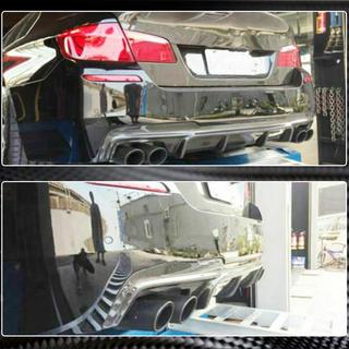 Difúzor zadného nárazníka V3 (pre F10 M-Sport, karbón) BMW 5. rad F10/F11 2010–2016 fotografia 4