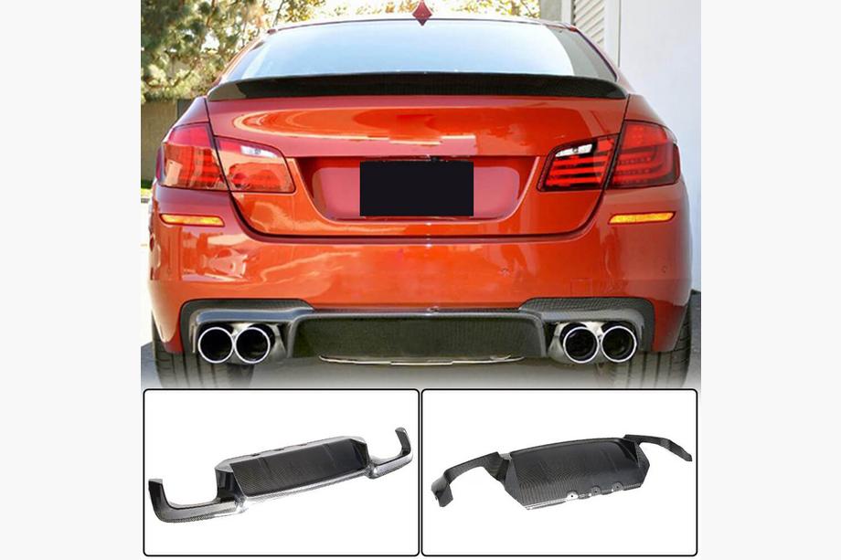 BMW 5. rad F10/F11 2010–2016 Difúzor zadného nárazníka V2 (pre F10 M5, karbón) Image