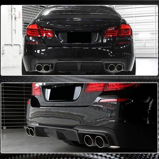 Difúzor zadného nárazníka V4 (pre F10 M5, karbón) BMW 5. rad F10/F11 2010–2016 fotografia 4