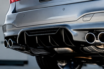 BMW 5. rad G30/G31 2017–2023 Difúzor zadného nárazníka V1 (pre M5 F90, karbón) fotografia 5