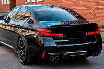 BMW 5. rad G30/G31 2017–2023 Difúzor zadného nárazníka V1 (pre M5 F90, karbón) fotografia 1