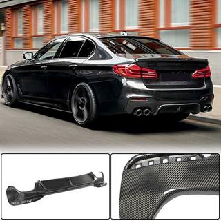 Difúzor zadného nárazníka V3 (pre M-Sport/M5 F90, karbón) BMW 5. rad G30/G31 2017–2023 fotografia 1