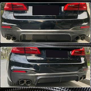 Difúzor zadného nárazníka V3 (pre M-Sport/M5 F90, karbón) BMW 5. rad G30/G31 2017–2023 fotografia 3