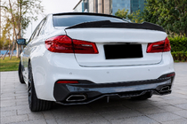 BMW 5. rad G30/G31 2017–2023 Difúzor zadného nárazníka V4 (pre M-Sport/M5 F90, karbón) fotografia 2