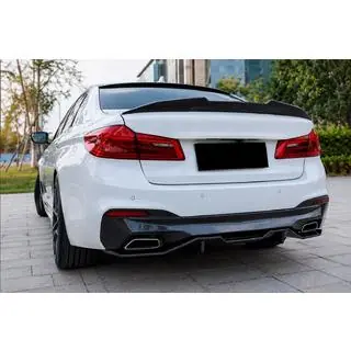 Difúzor zadného nárazníka V4 (pre M-Sport/M5 F90, karbón) fotografia 2