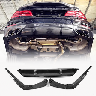 Difúzor zadného nárazníka V6 (pre M-Sport, karbón) BMW 5. rad G30/G31 2017–2023 fotografia 1