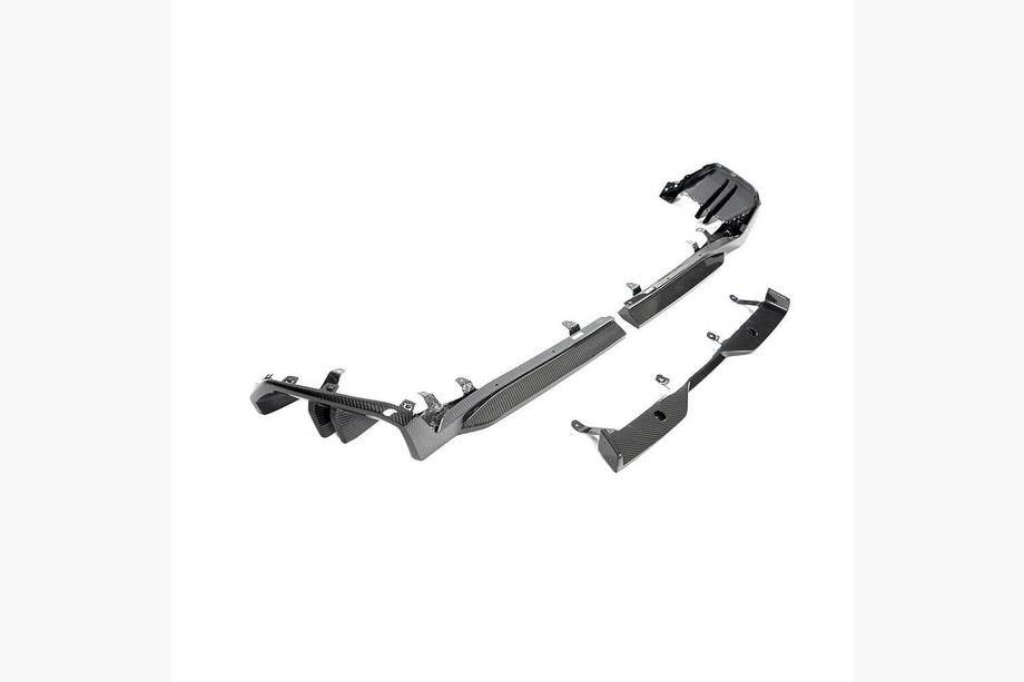 BMW 5/i5 séria G60/G60E/G61 2023– Difúzor zadného nárazníka (pre M-Sport, karbón) Fotografia 4