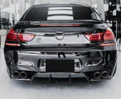 BMW 6. séria F12/F13/F06 2011–2018 Difúzor zadného nárazníka FRP V2 (pre M6) fotografia 4