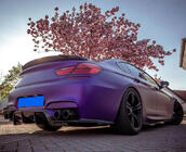 BMW 6. séria F12/F13/F06 2011–2018 Difúzor zadného nárazníka FRP V2 (pre M6) fotografia 7