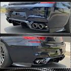BMW 6. séria F12/F13/F06 2011–2018 Difúzor zadného nárazníka FRP V7 (pre M6) fotografia 4