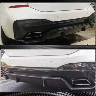Difúzor zadného nárazníka V1 (pre M-Sport 2017-2020, Carbon) fotografia 3