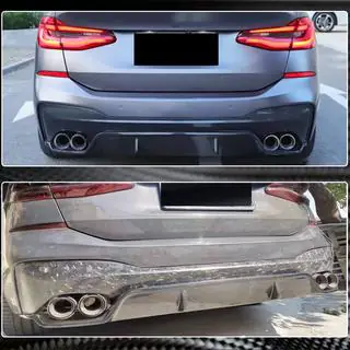 Difúzor zadného nárazníka V1 (pre M-Sport 2017-2020, Carbon) fotografia 4