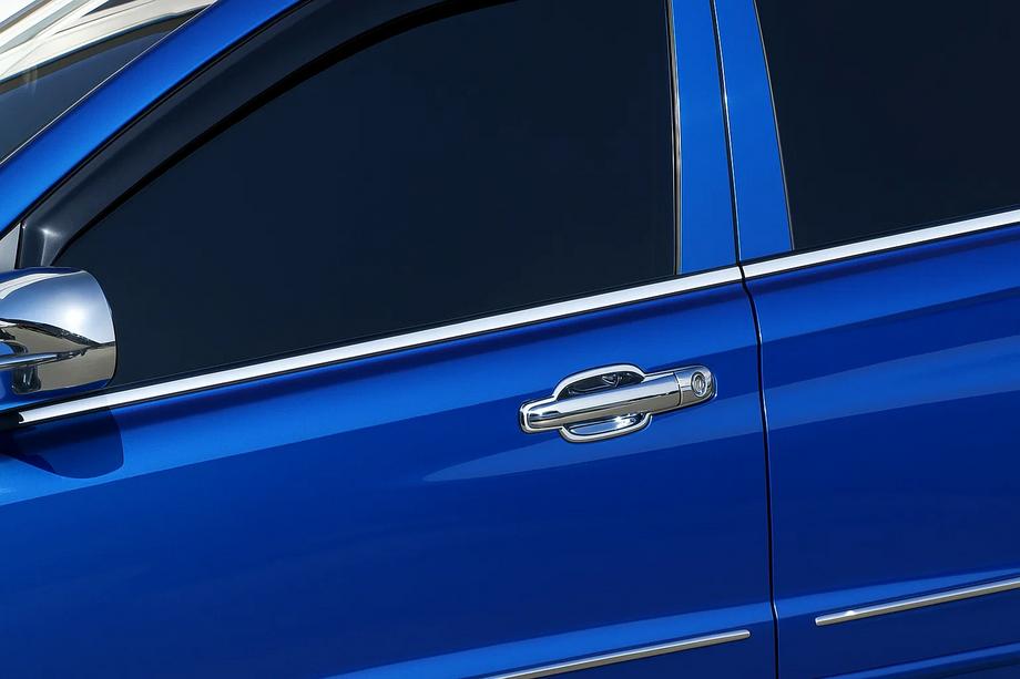 SsangYong Action 2005–2018 Lišty na bočné okná (4 ks, nerez) Image