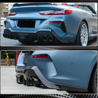 Difúzor zadného nárazníka V1 (pre G14/G15 M-Sport, karbón) BMW 8. séria G14/G15/G16 2018– fotografia 3