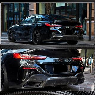 Difúzor zadného nárazníka V2 (pre G16 M-Sport, karbón) BMW 8. séria G14/G15/G16 2018– fotografia 4
