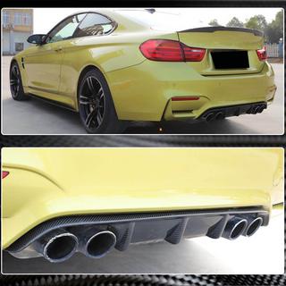 Difúzor zadného nárazníka V8 (pre F80, karbón) BMW rad 3 F30/F31 2012–2019 fotografia 4