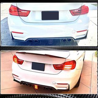 Difúzor zadného nárazníka V12 (pre F80, karbón) BMW rad 3 F30/F31 2012–2019 fotografia 3