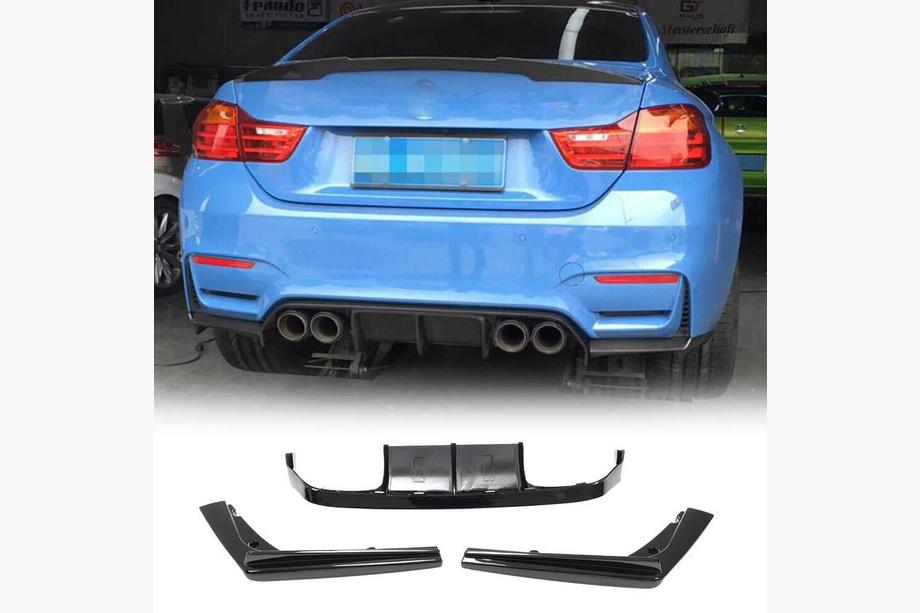 BMW rad 3 F30/F31 2012–2019 ABS difúzor zadného nárazníka V14 (pre F80) Image