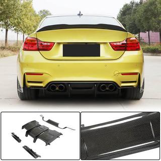 Difúzor zadného nárazníka V1 (pre F82/F83, karbón) BMW 4 séria F32/F33/F36 2012–2020 fotografia 1
