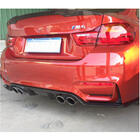 BMW 4 séria F32/F33/F36 2012–2020 Difúzor zadného nárazníka V3 (pre F82/F83, karbón) fotografia 5