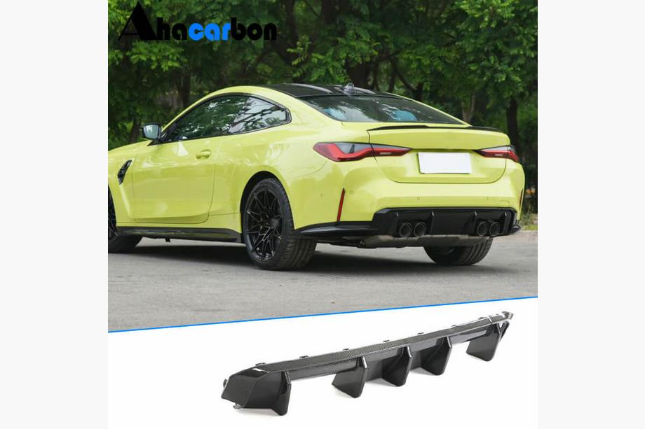 BMW 3. rad G20/G21 2018– Difúzor zadného nárazníka V1 (pre G80, karbón) Image