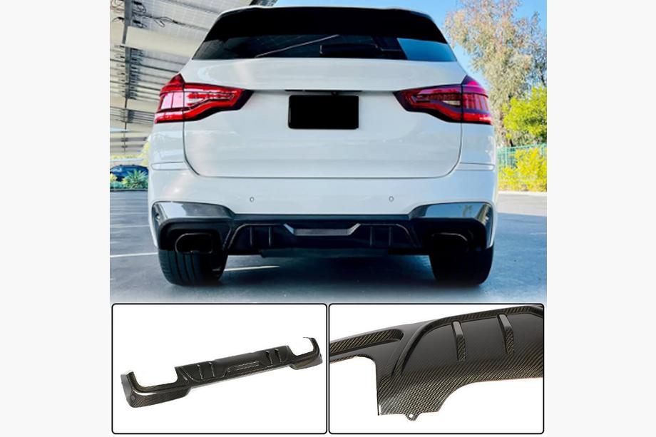 BMW X3 G01 2018– Difúzor zadného nárazníka (pre originálny M-Sport 2018-2021, karbón) Image