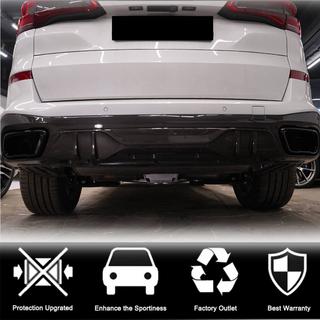 Difúzor zadného nárazníka V1 (2018-2022, pravý karbón) BMW X5 G05 2019–2026 fotografia 3