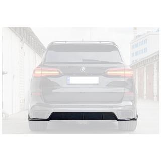 Difúzor zadného nárazníka V2 (2018-2022, čierny lesklý) BMW X5 G05 2019–2026 fotografia 3