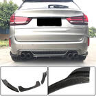 BMW X6 F16 2014–2019 Difúzor zadného nárazníka FRP V3 (pre F86) fotografia 1