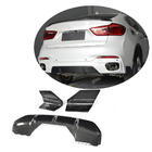 BMW X6 F16 2014–2019 Difúzor zadného nárazníka V1 (pre M-Sport, karbón) fotografia 1