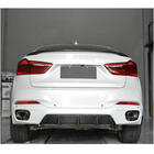 BMW X6 F16 2014–2019 Difúzor zadného nárazníka V1 (pre M-Sport, karbón) fotografia 3