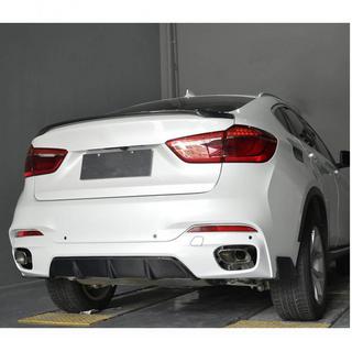 Difúzor zadného nárazníka V1 (pre M-Sport, karbón) BMW X6 F16 2014–2019 fotografia 2
