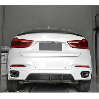 Difúzor zadného nárazníka V1 (pre M-Sport, karbón) BMW X6 F16 2014–2019 fotografia 3
