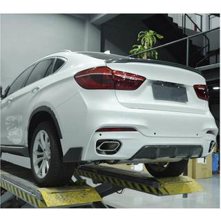 Difúzor zadného nárazníka V1 (pre M-Sport, karbón) BMW X6 F16 2014–2019 fotografia 4