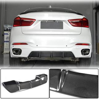 Difúzor zadného nárazníka V2 (pre M-Sport, karbón) BMW X6 F16 2014–2019 fotografia 1