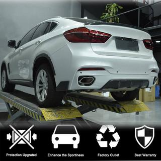 Difúzor zadného nárazníka V2 (pre M-Sport, karbón) BMW X6 F16 2014–2019 fotografia 2