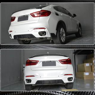 Difúzor zadného nárazníka V2 (pre M-Sport, karbón) BMW X6 F16 2014–2019 fotografia 3