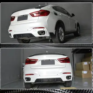 Difúzor zadného nárazníka V2 (pre M-Sport, karbón) fotografia 3