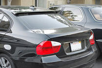 BMW 3 rad E90/E91 2005–2011 Spojler veka kufra V1 (pre E90, karbón) fotografia 5