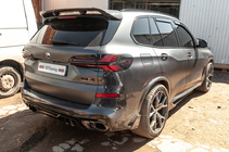 BMW X5 G05 2019–2026 Spojler zadného okna V3 (Pravý karbón) fotografia 9