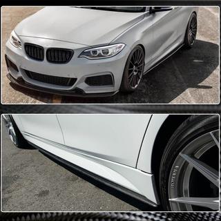 Kryty prahov (pre M-Sport, karbón) BMW 2. séria F22/F23 2014–2021 fotografia 3