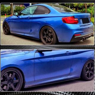 Kryty prahov (pre M-Sport, karbón) BMW 2. séria F22/F23 2014–2021 fotografia 4