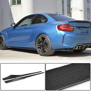 Nástavce prahov V1 (pre F87, karbón) BMW 2. séria F22/F23 2014–2021 fotografia 1