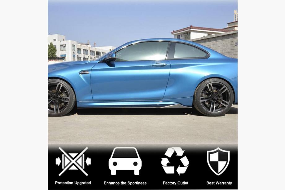 BMW 2. séria F22/F23 2014–2021 Nástavce prahov V1 (pre F87, karbón) Fotografia 3